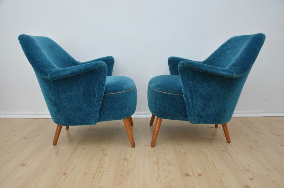 Superb pair of chairs 50 60 organic years
