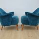 Superb pair of chairs 50 60 organic years