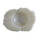 Ashtray an alabaster white