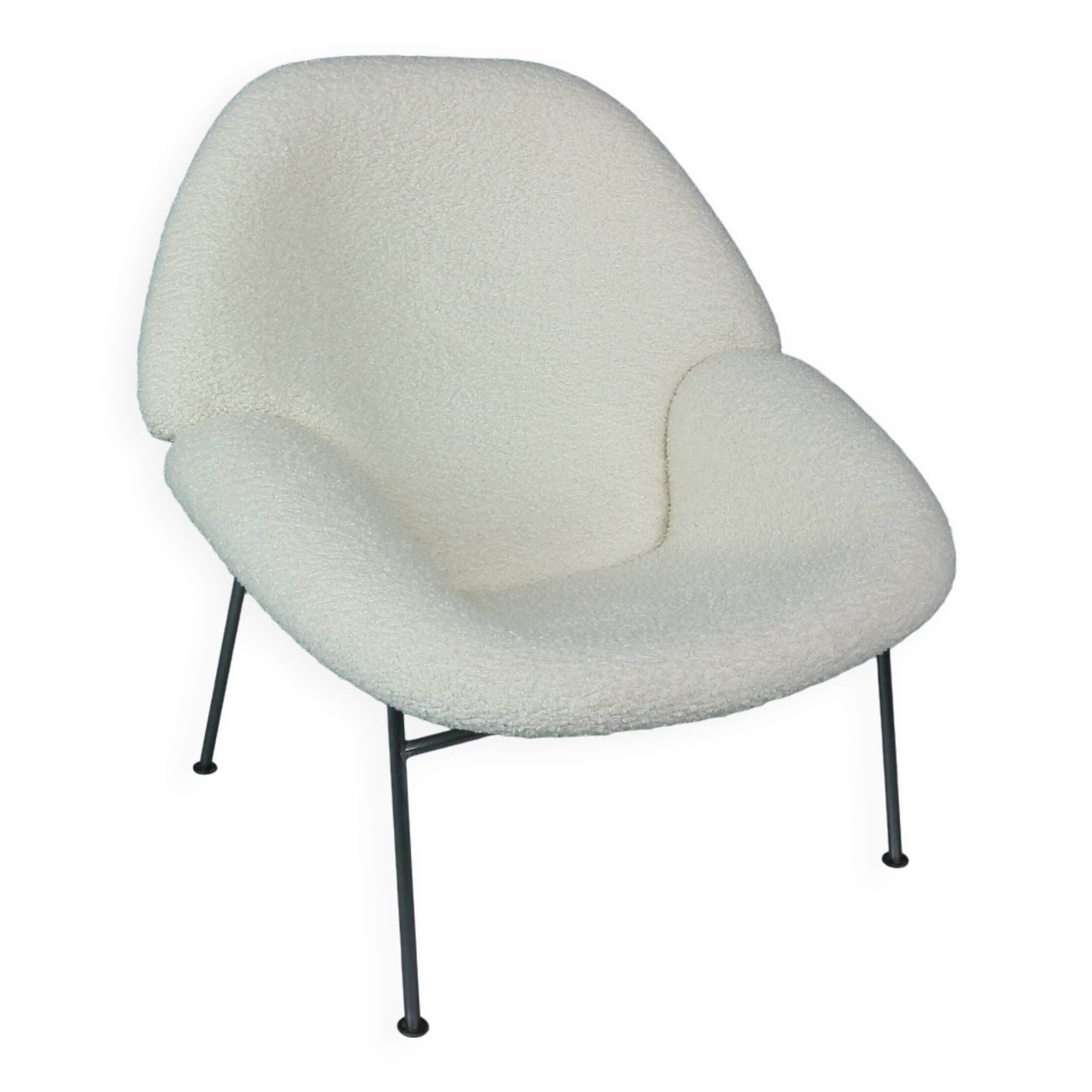 F555 Bouclé Lounge Chair by Pierre Paulin for Artifort 1960s