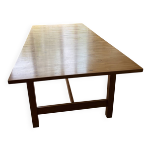 table à manger en bois - massif