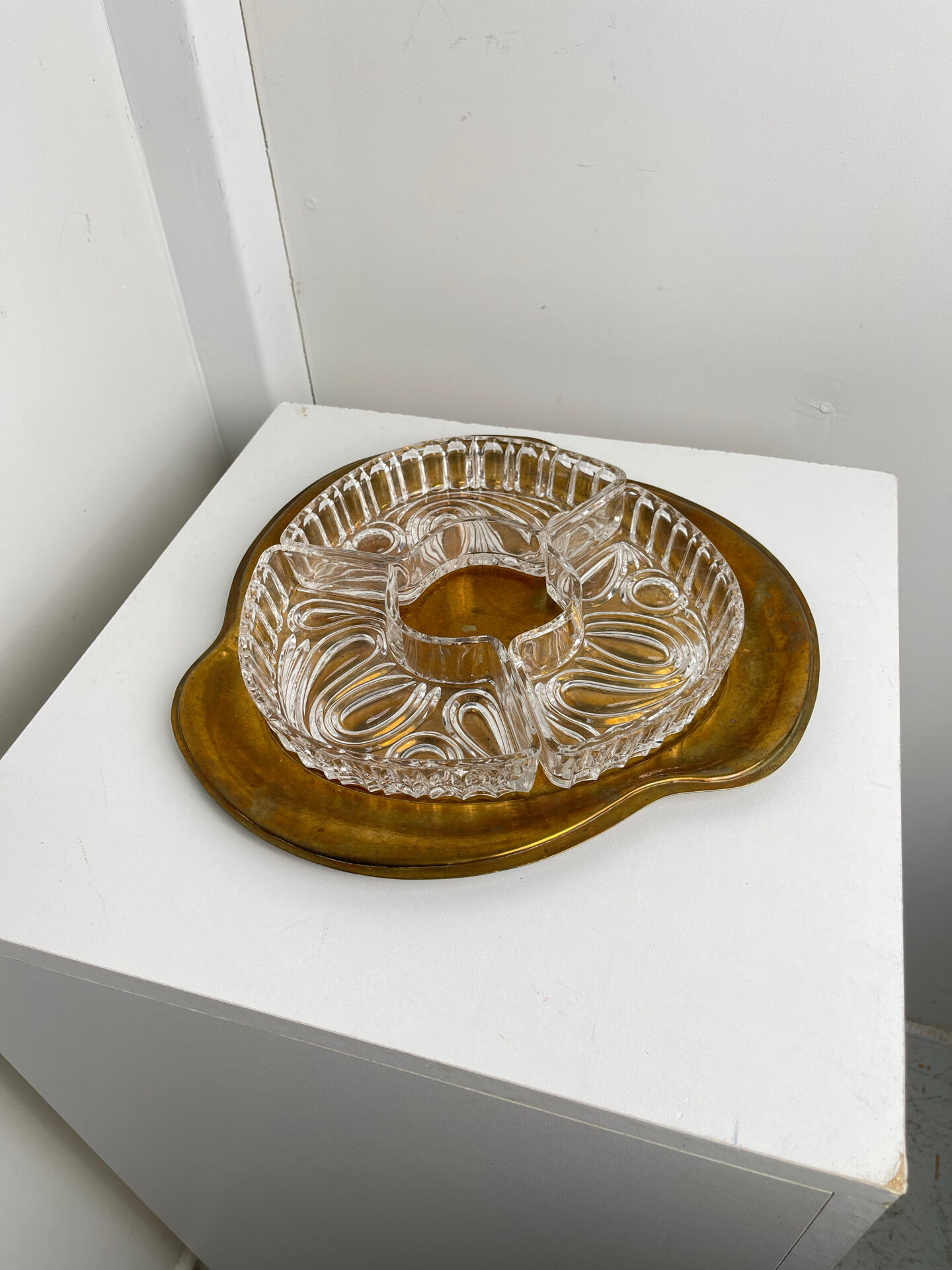 Art Deco aperitif serving platter