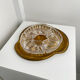 Art Deco aperitif serving platter