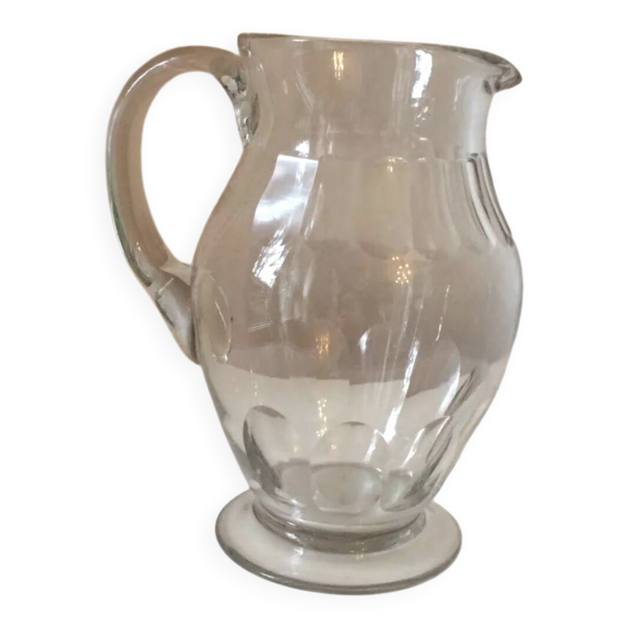 Ancienne belle Carafe Cruche en Cristal