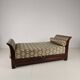 Art Deco Daybed with Hidden Storage & Adjustable Positions