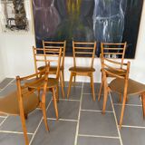 6 scandinavian chairs
