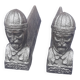Paire de chenets en fonte