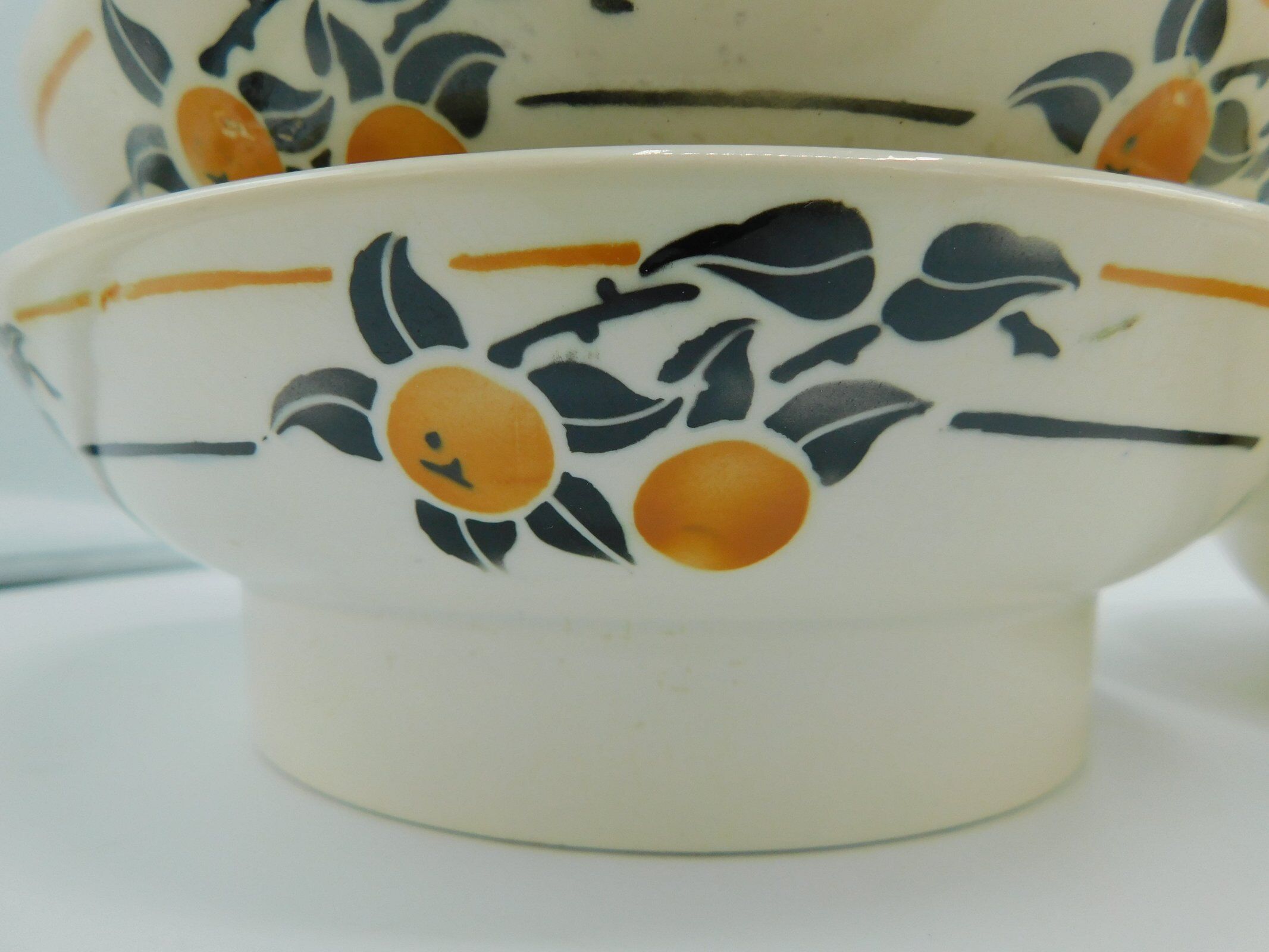 3 serving dishes - Badonviller - Madeleine