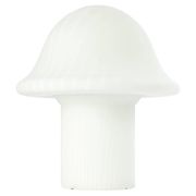 Large glass table lamp by Peil & Putzler, Germany, 1970s.