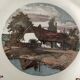 Obernai presentation plate and plate