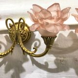 Pair of sconces Bronze 2 lights