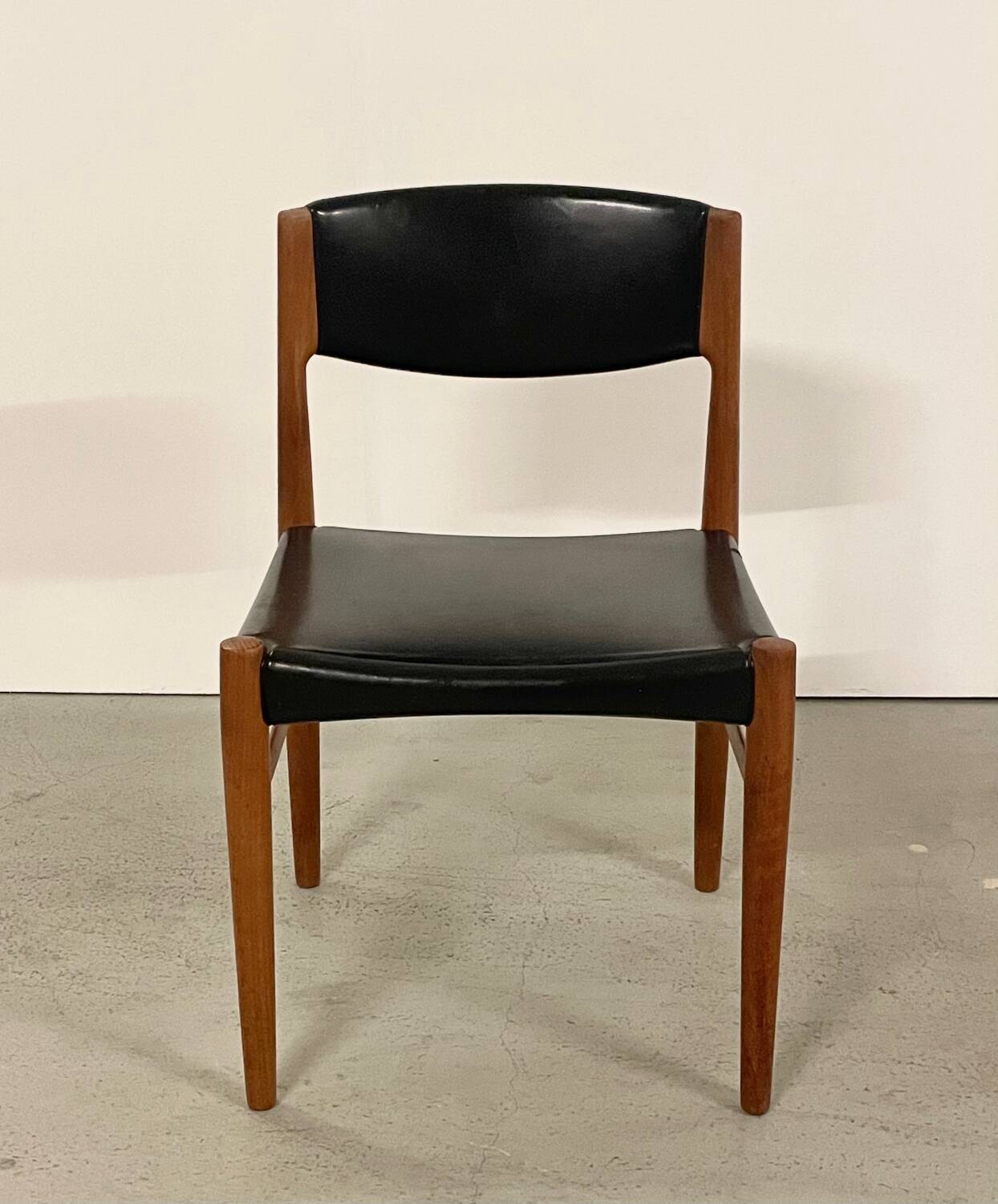 4x Scandinavian Teak Chairs by Grete Jalk MidCentury 60s