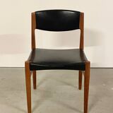 4x Scandinavian Teak Chairs by Grete Jalk MidCentury 60s