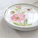 Set of 4 Moulin des Loups dinner plates, 1980, vintage French