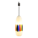 1960s vintage suspension attributed to Massimo Vignelli in glass.