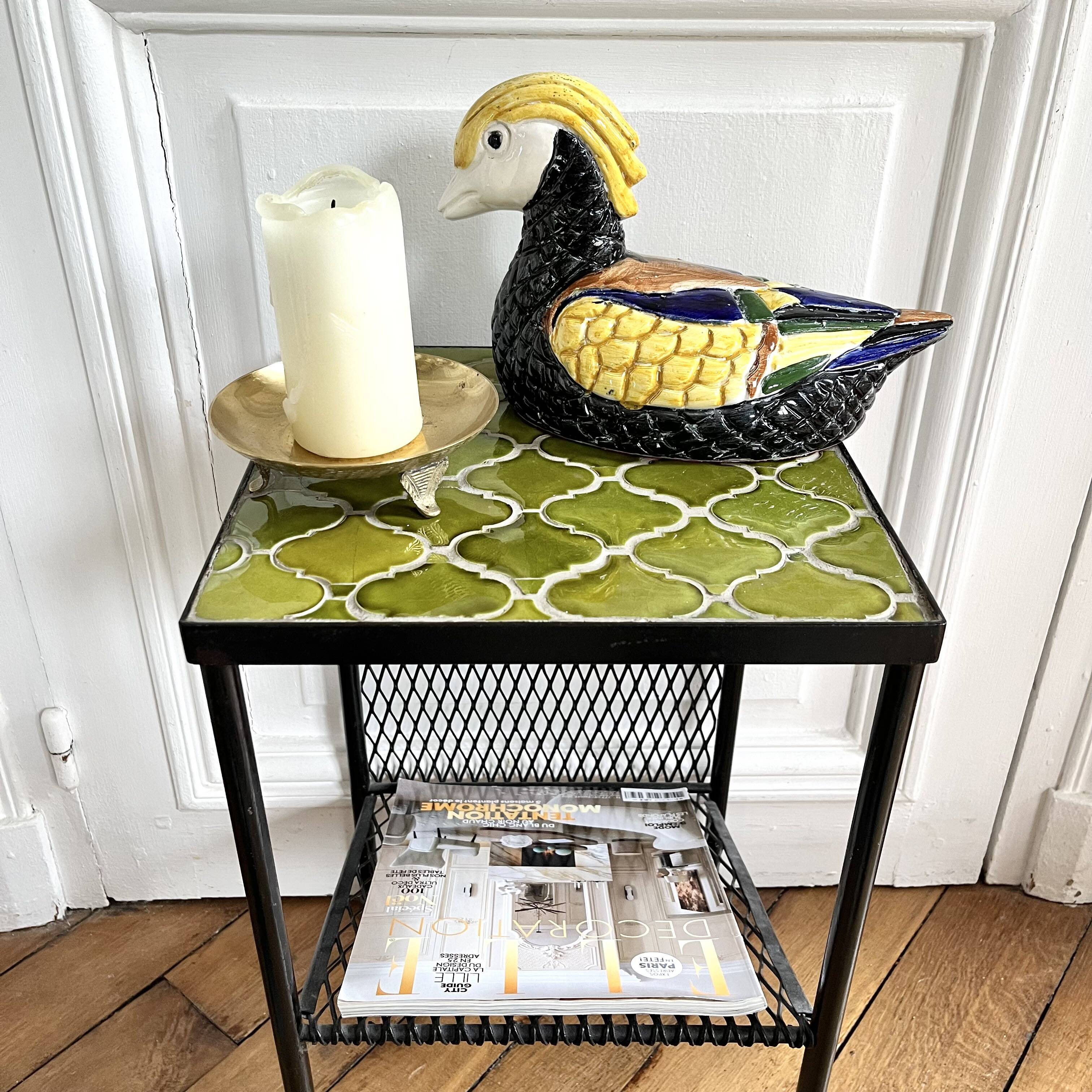 Vintage ceramic duck