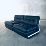 Mid-Century Modern Amanta Modular Sofa by Mario Bellini for B&B Italia, 1970s, Set of 4