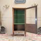VITRINE EN PALISSANDRE DE STYLE LOUIS XVI XIX EME SIÈCLE  