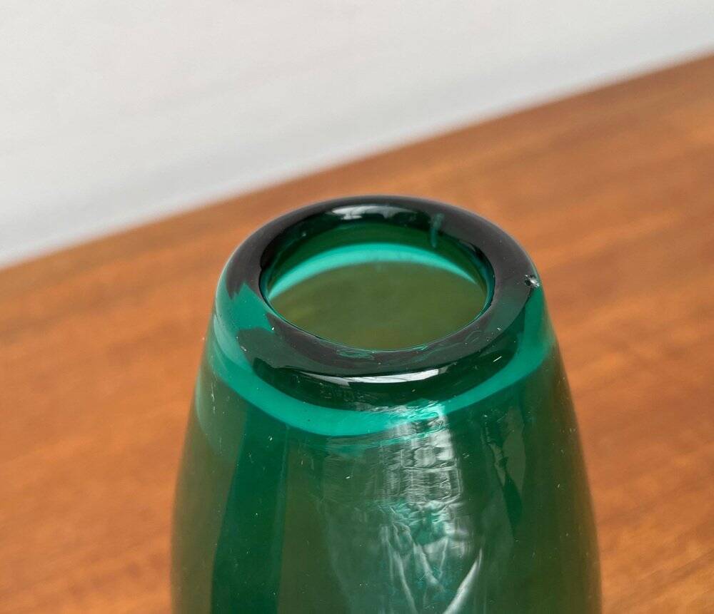 Mid-century German glass vases by Karl Friedrich Glas, 1960s, set of 2.