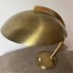 Bauhaus desk lamp in brass by Egon Hillebrand