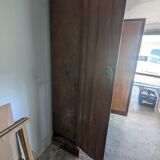 Wardrobe with mirror