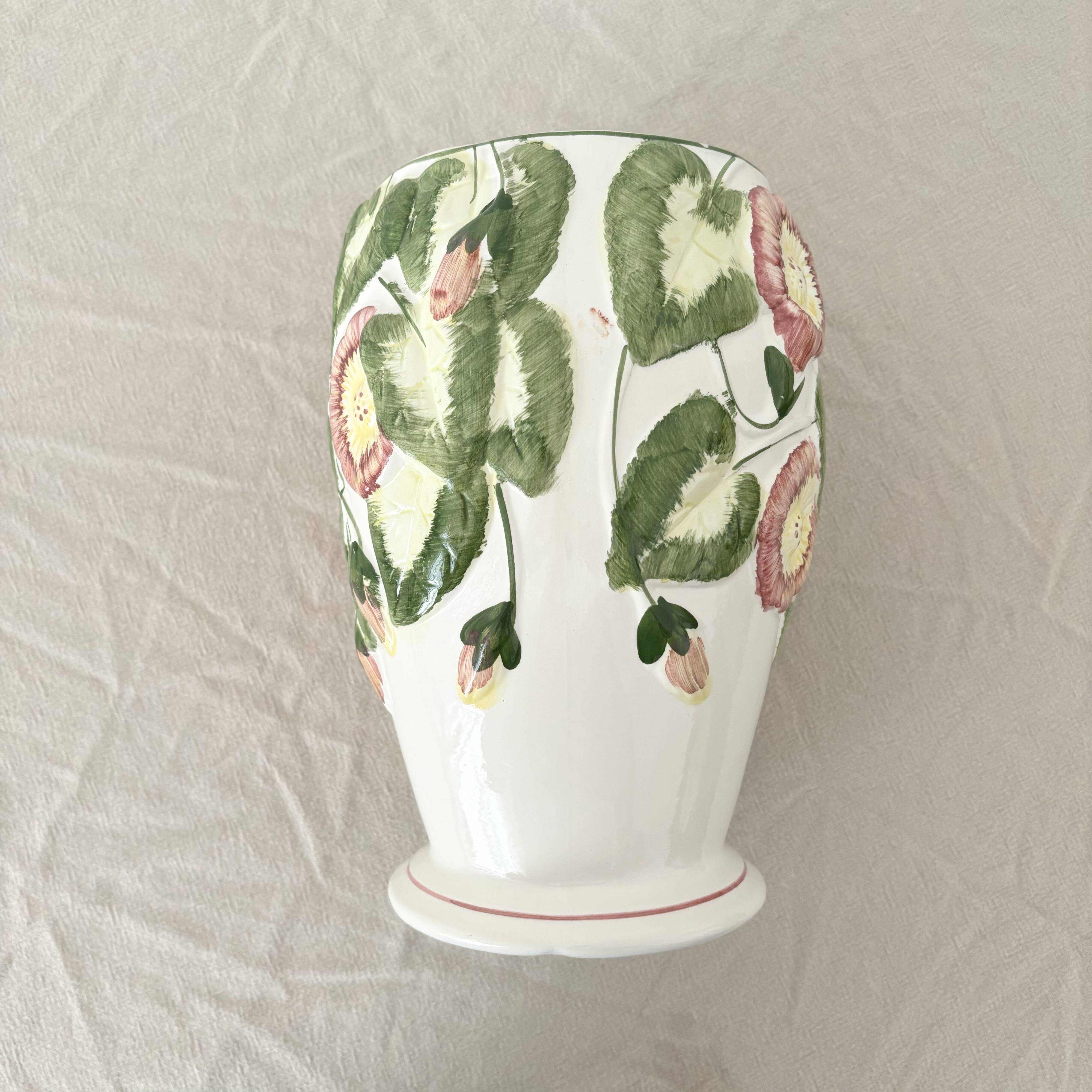 Vintage slip vase