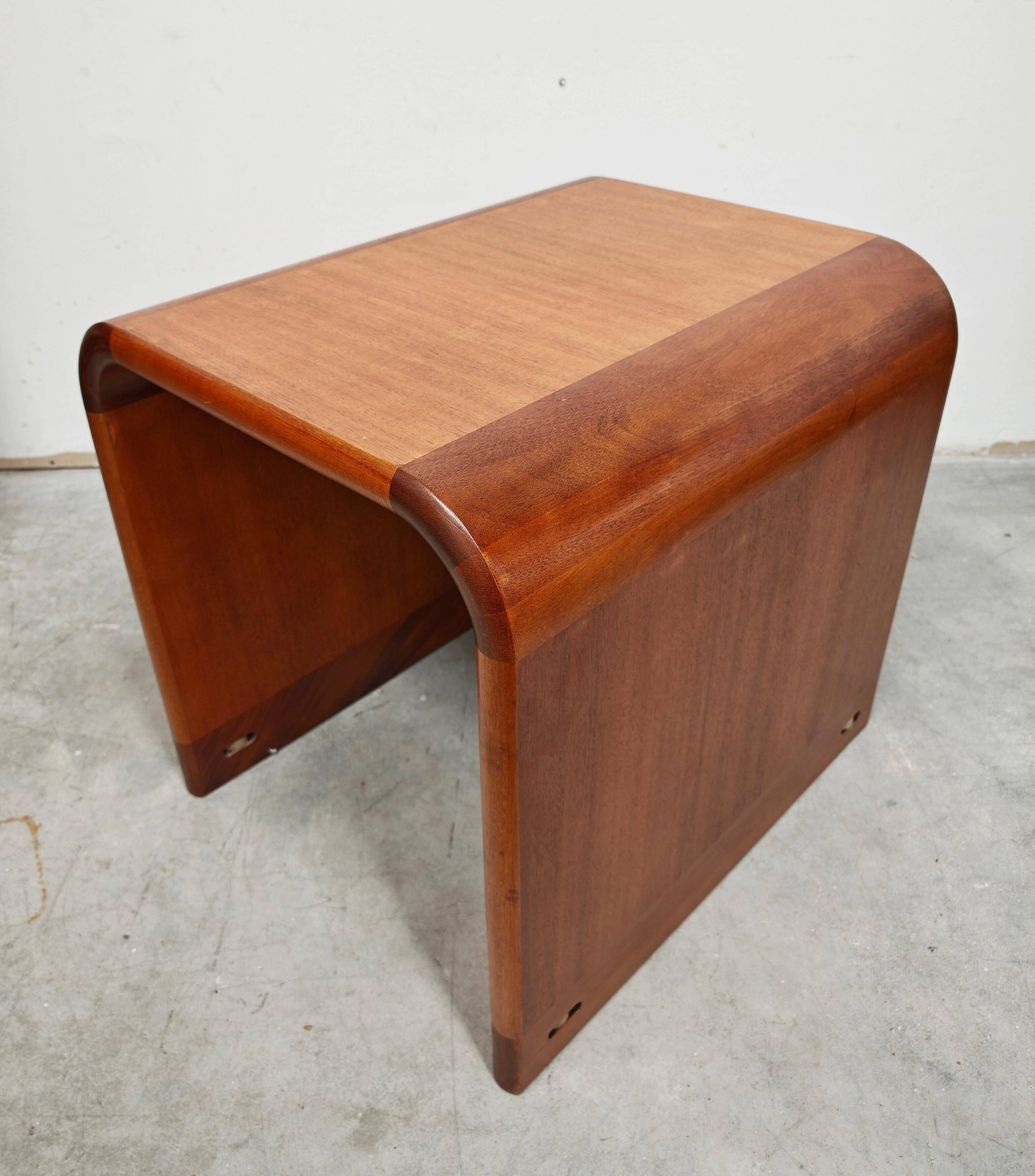 Mid Century Modern side table or bedside table by Magnus Olesen, 1960s