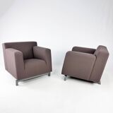 Ensemble de 2 fauteuils Pastoe Roots par Hannes Wettstein, 1998