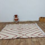 Handmade Berber wool mrirt rug 157X130 CM