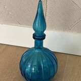 Carafe en verre d'Empoli, Italie 1960