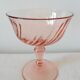 Suite de 6 coupes roses