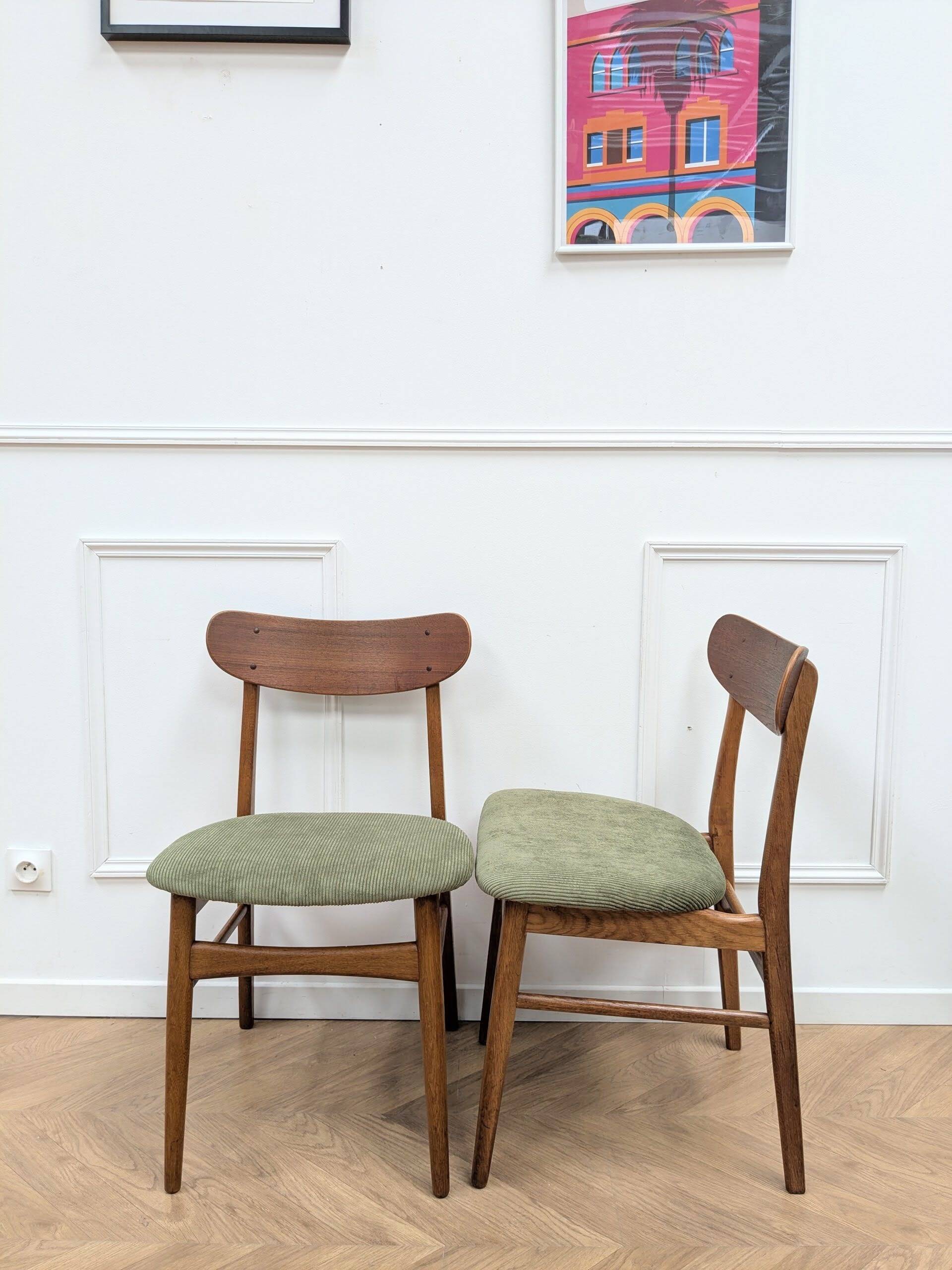 Pair of Scandinavian Chairs