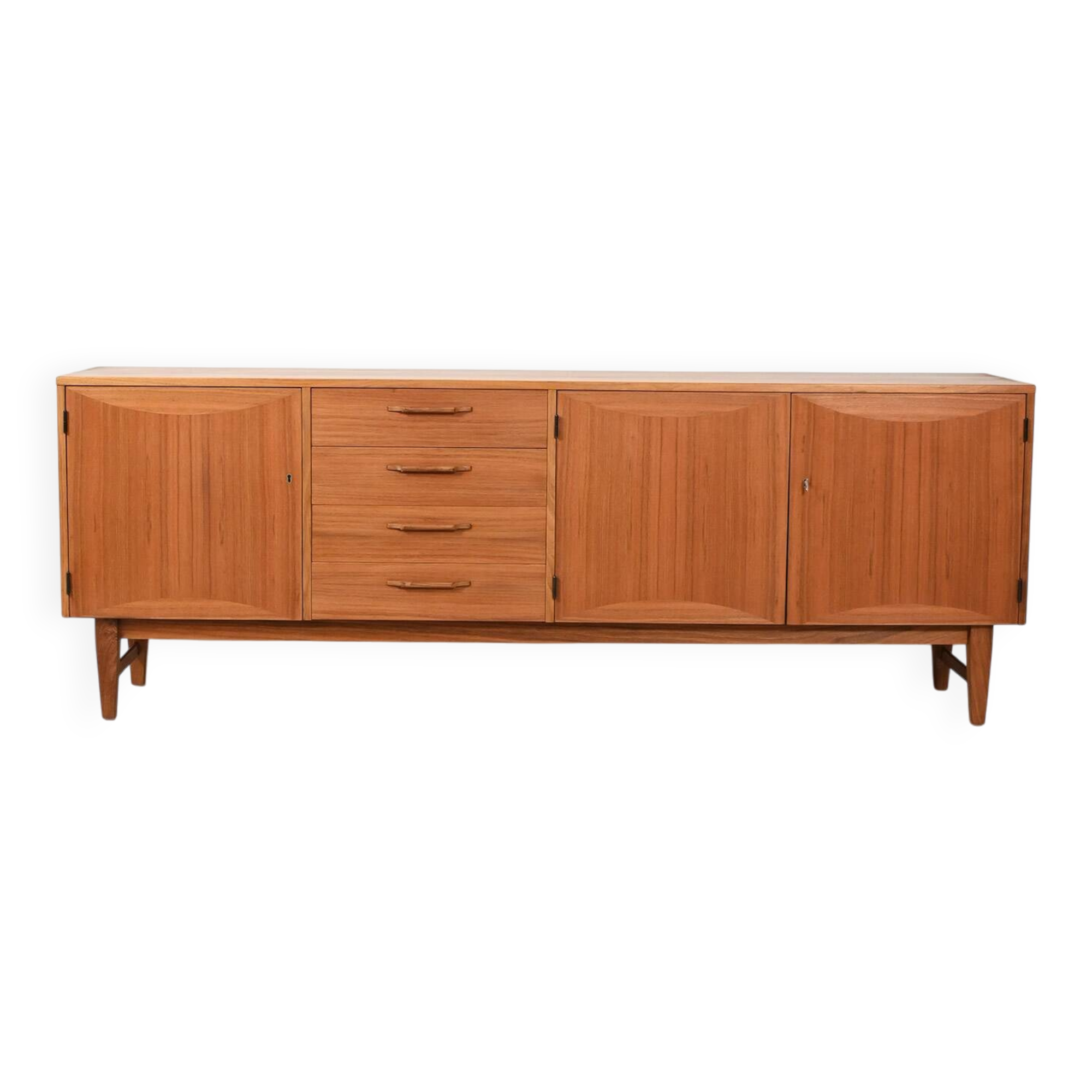 Scandinavian teak sideboard produced by Ajfa Möbelfabrik