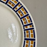 Set of 8 antique flat plates - Robinson de Badonvillier