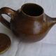 Charles Gaudry's sandstone teapot, Saint Amand sandstone of Puysaye