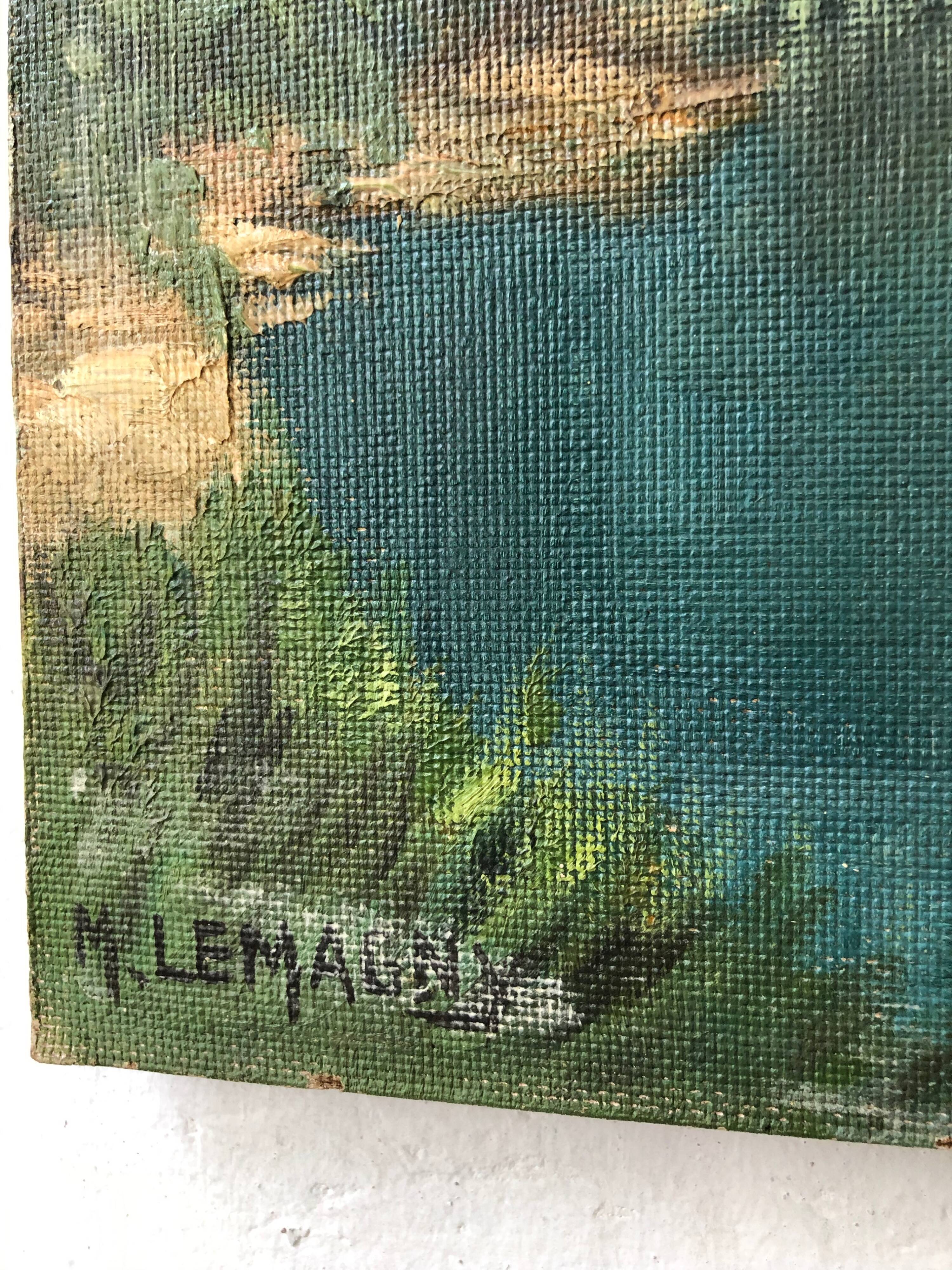Oil painting “the Seine”