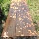 Old farmhouse table in cherry wood 204 x 81 cm
