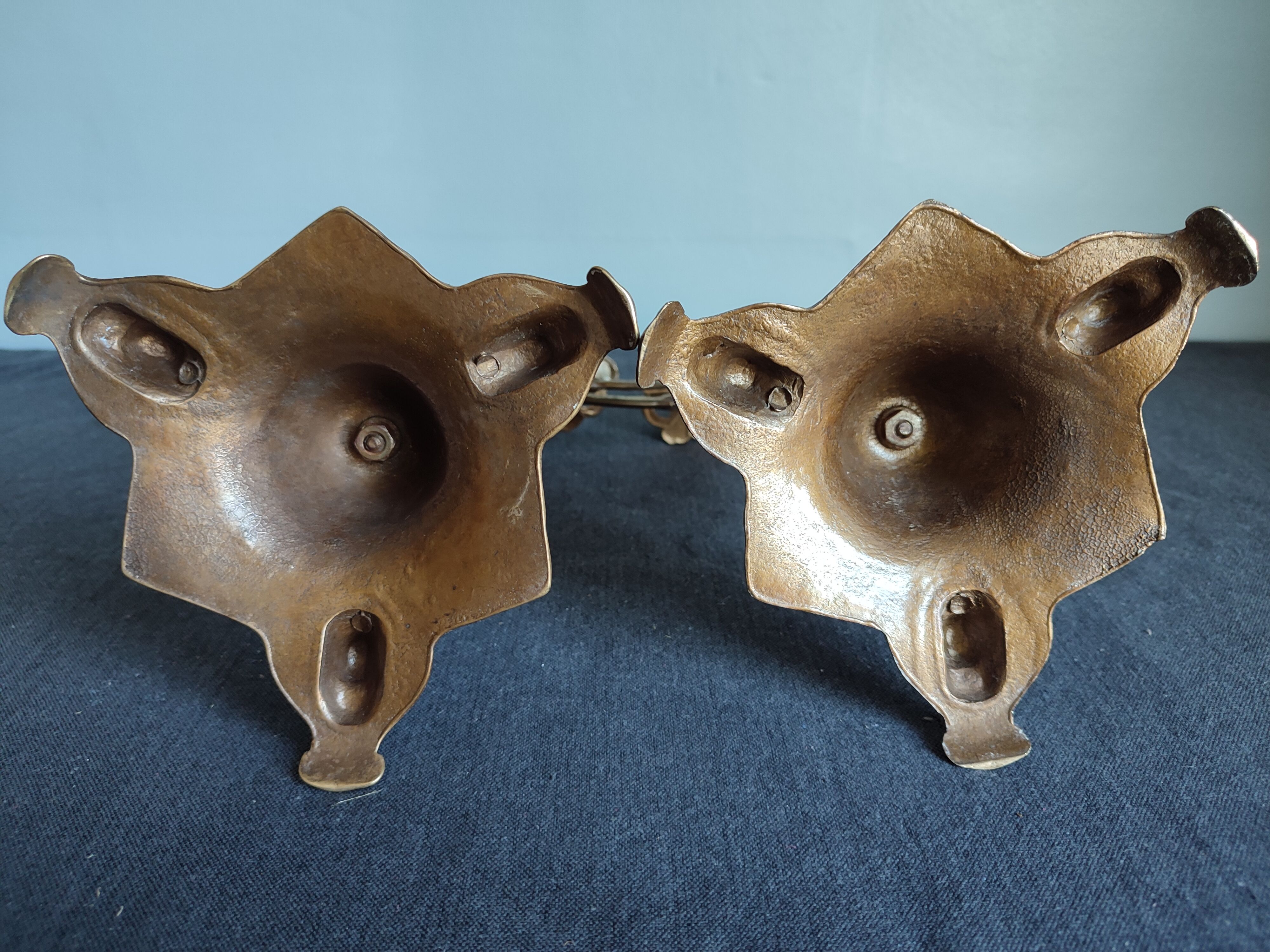 Pair of vintage candlesticks