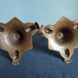 Pair of vintage candlesticks