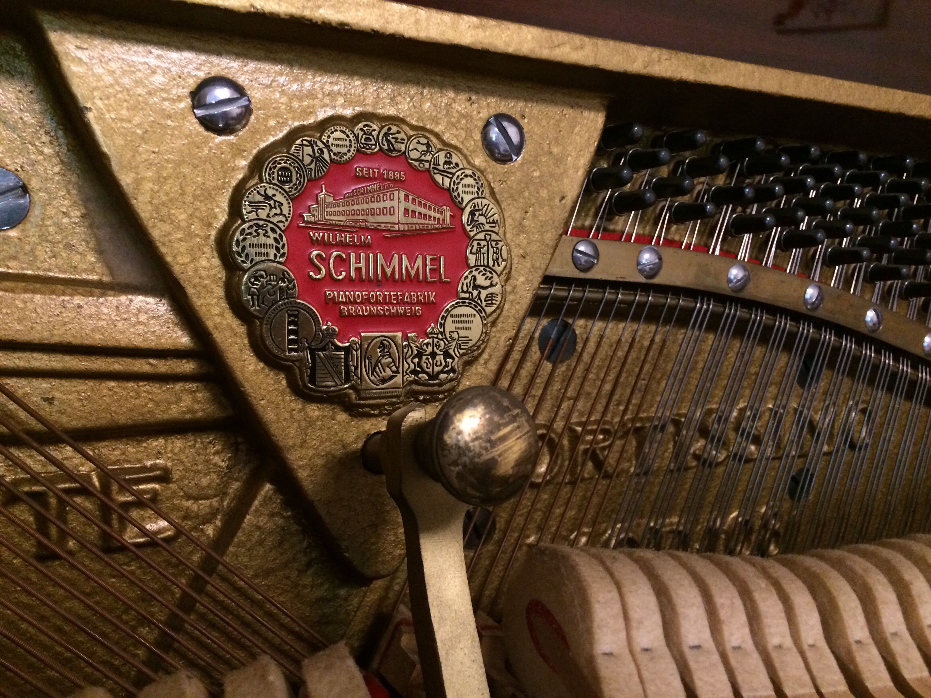Schimmel study piano