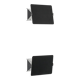 Trois appliques murales françaises du milieu du siècle par Charlotte Perriand, années 1960.