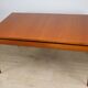 Table de repas vintage en teck extensible - 1960