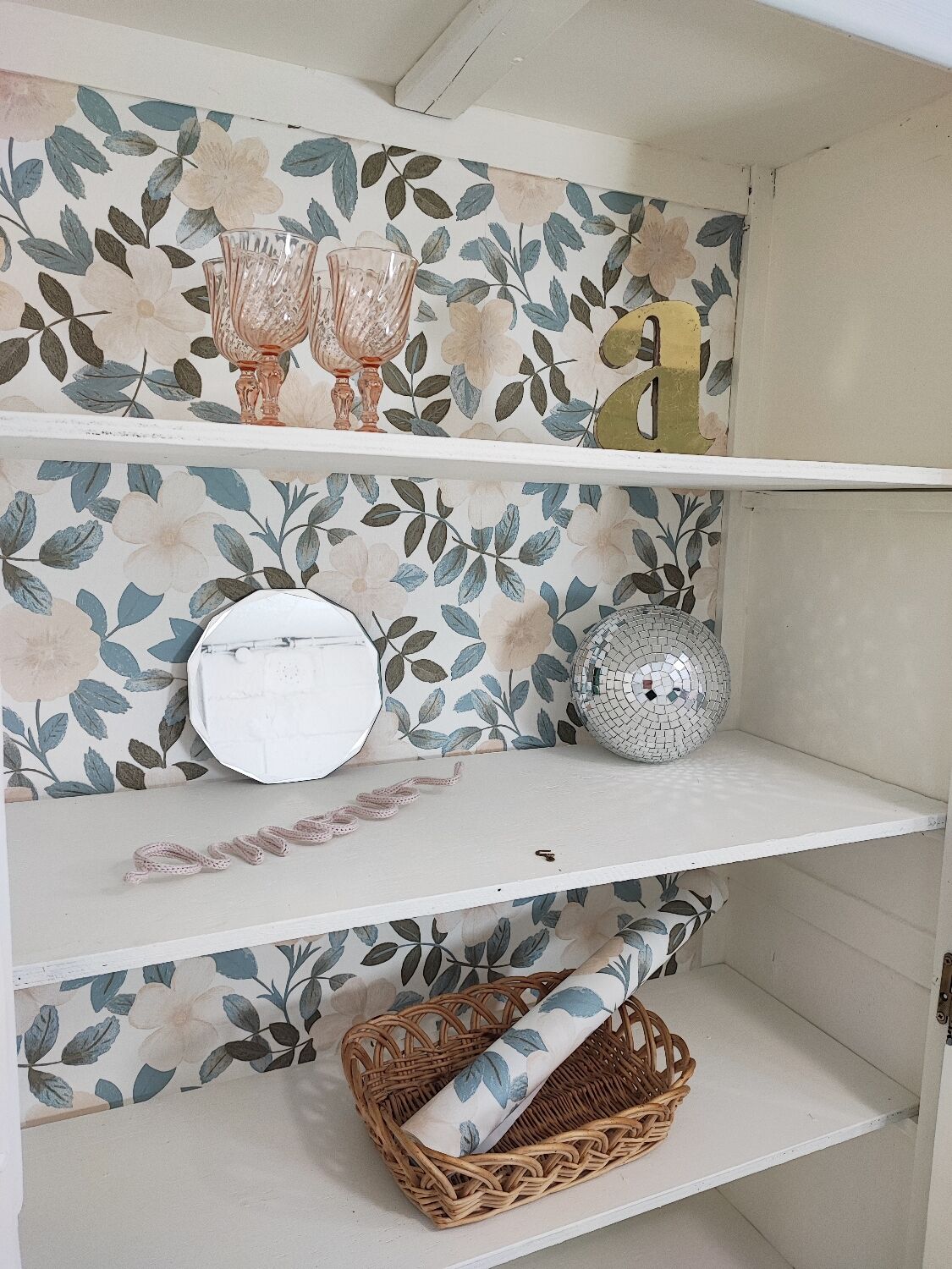 Parisian wardrobe with mirror