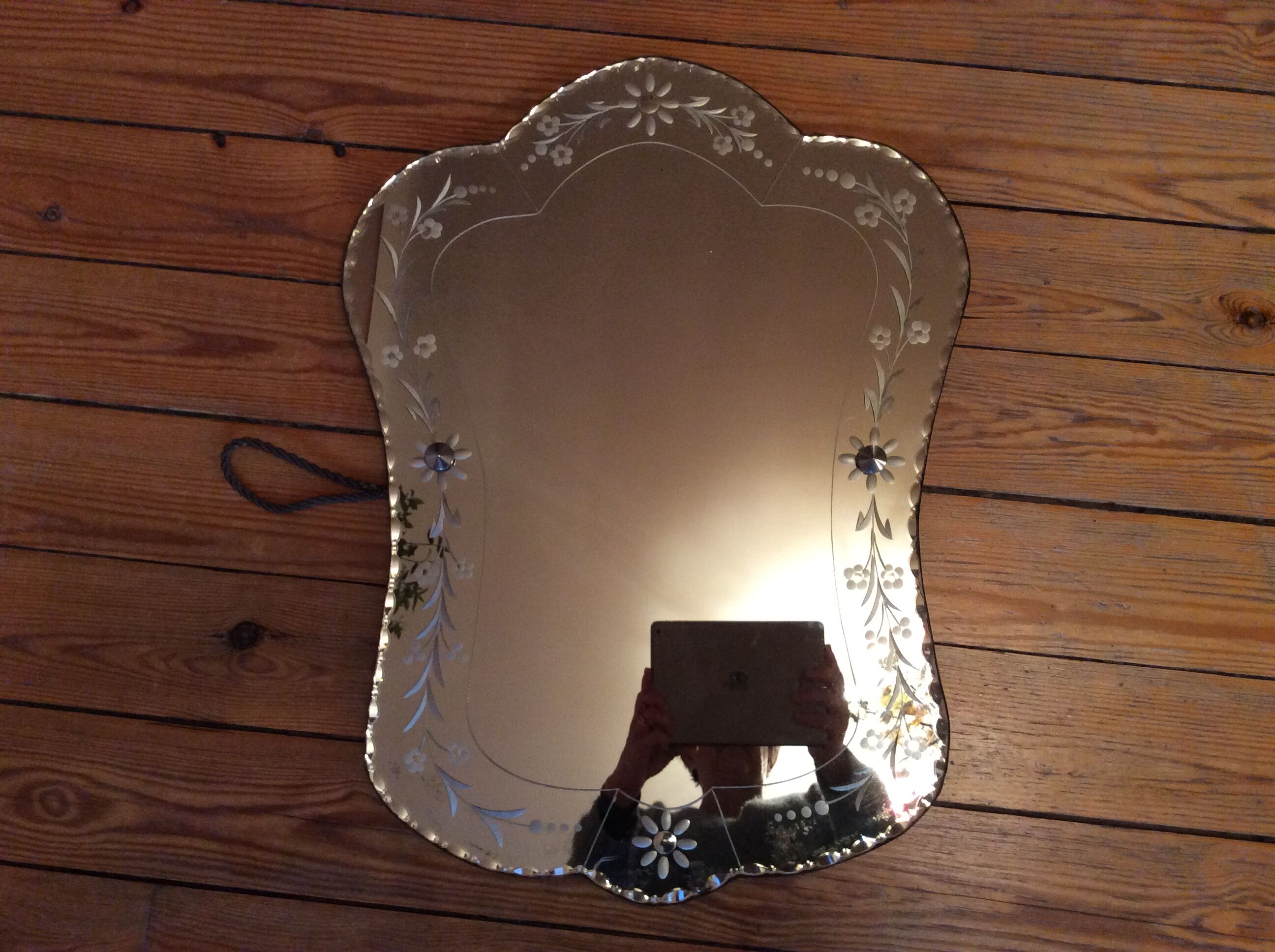 Venetian mirror 44x60cm
