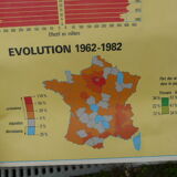 Affiche scolaire MDI La France sa population et structure de la population