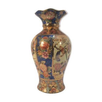 Japanese Satsuma porcelain vase - 30 cm