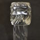 Old glass knife holder