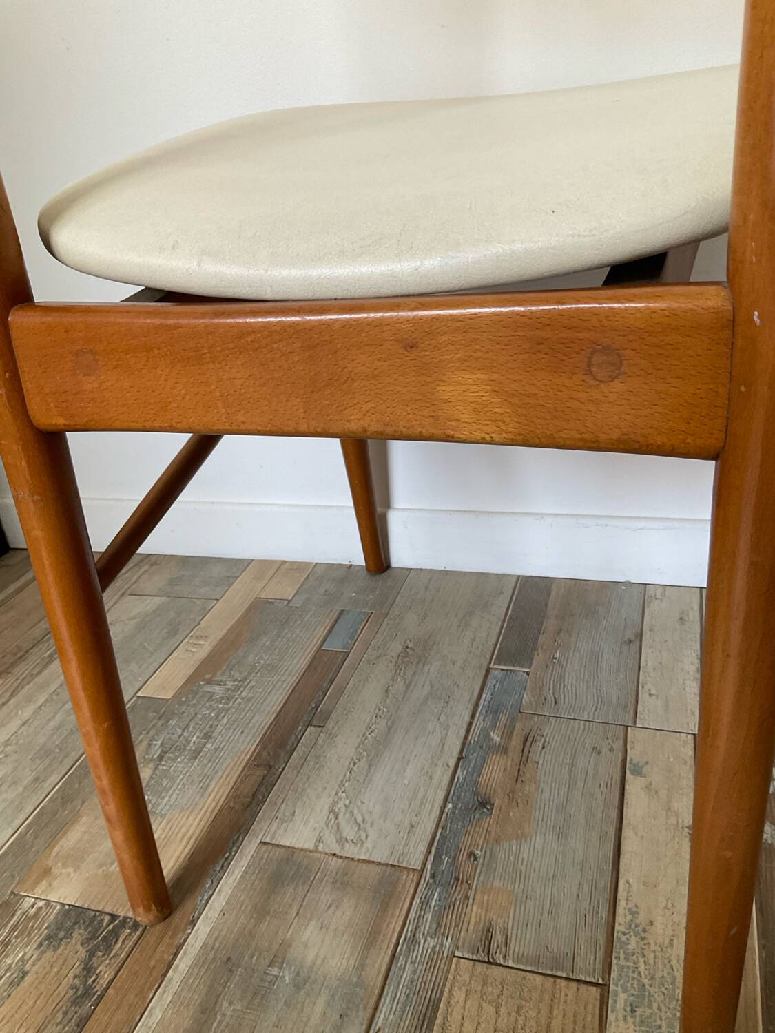 Scandinavian teak chair from the 60s