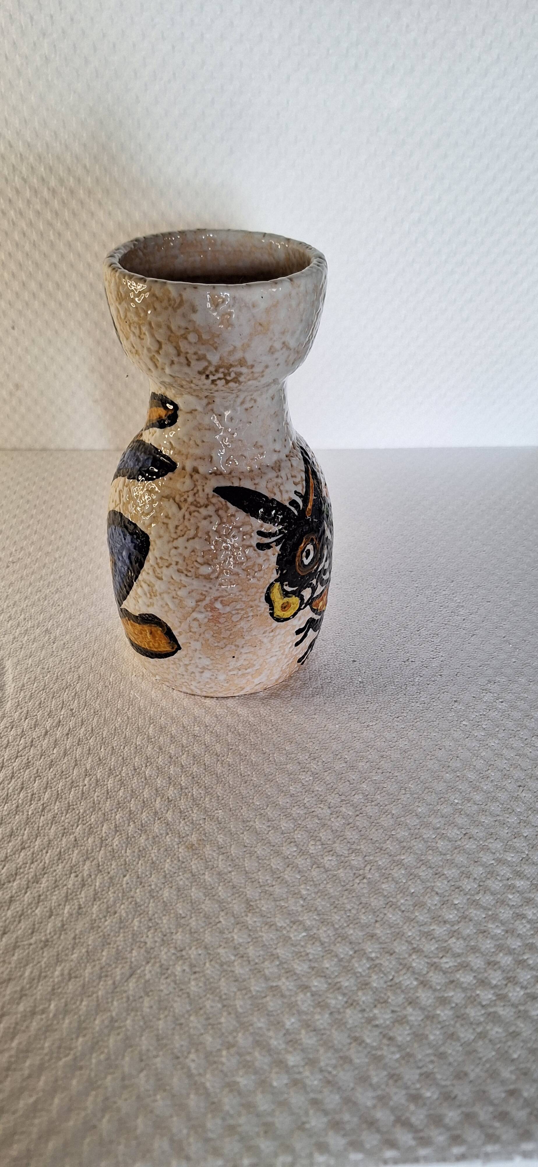 Vase en céramique espagne talavera