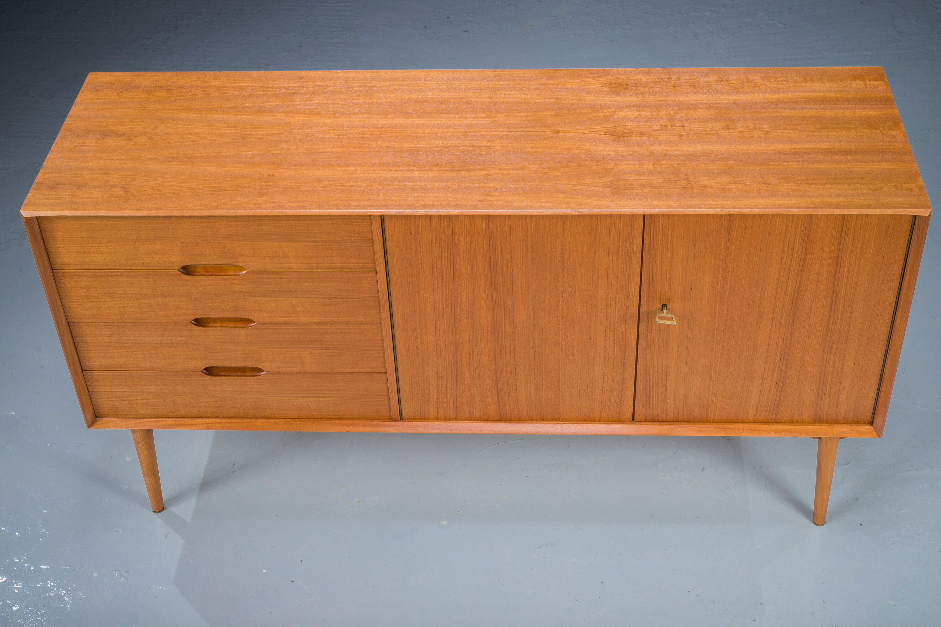 Mid-Century Teak Sideboard by Rex Raab for Wilhelm Renz, Germany, 1960s